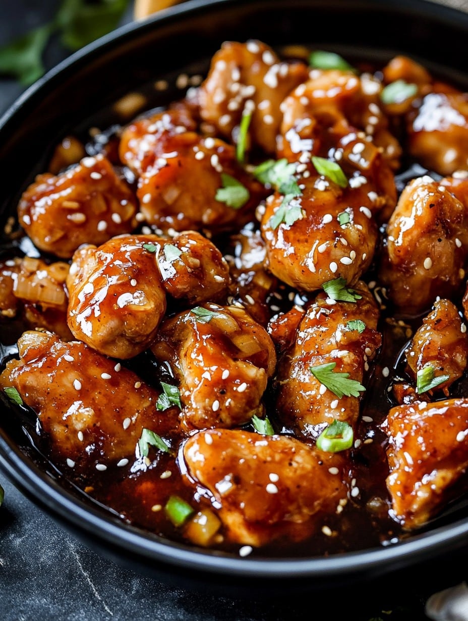 Mystery Crockpot Honey Garlic Chicken (For Dinner)