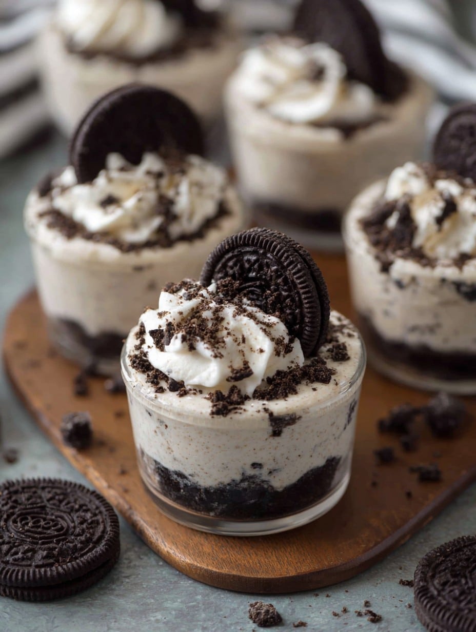 No-Bake Oreo Cheesecake Cups