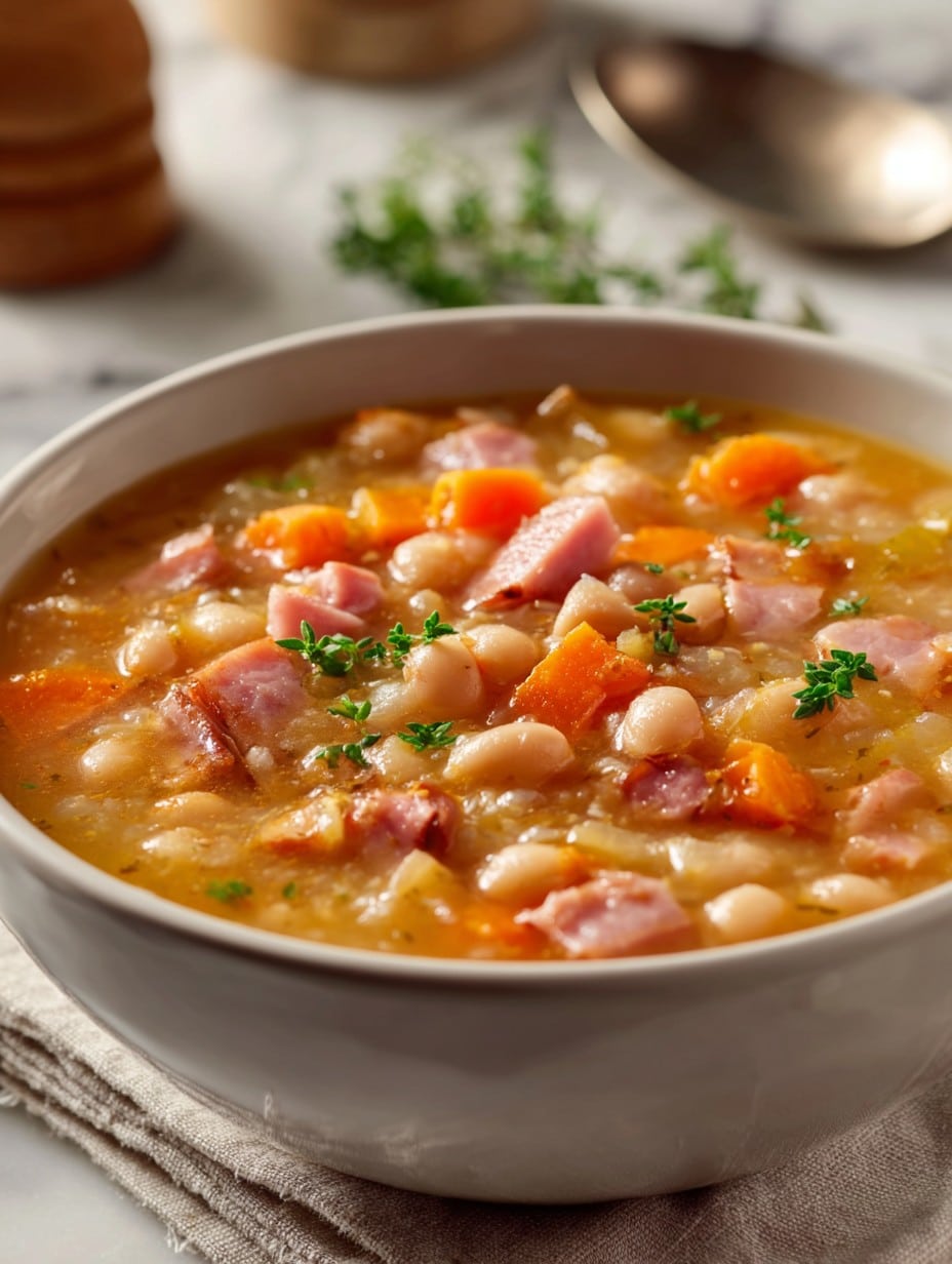 Old-Fashioned Ham and Bean Soup