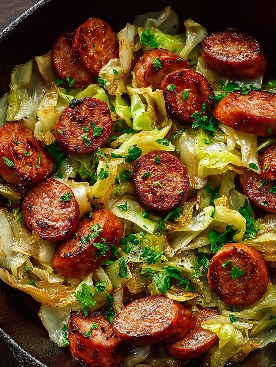 Sausage and Cabbage Stir Fry