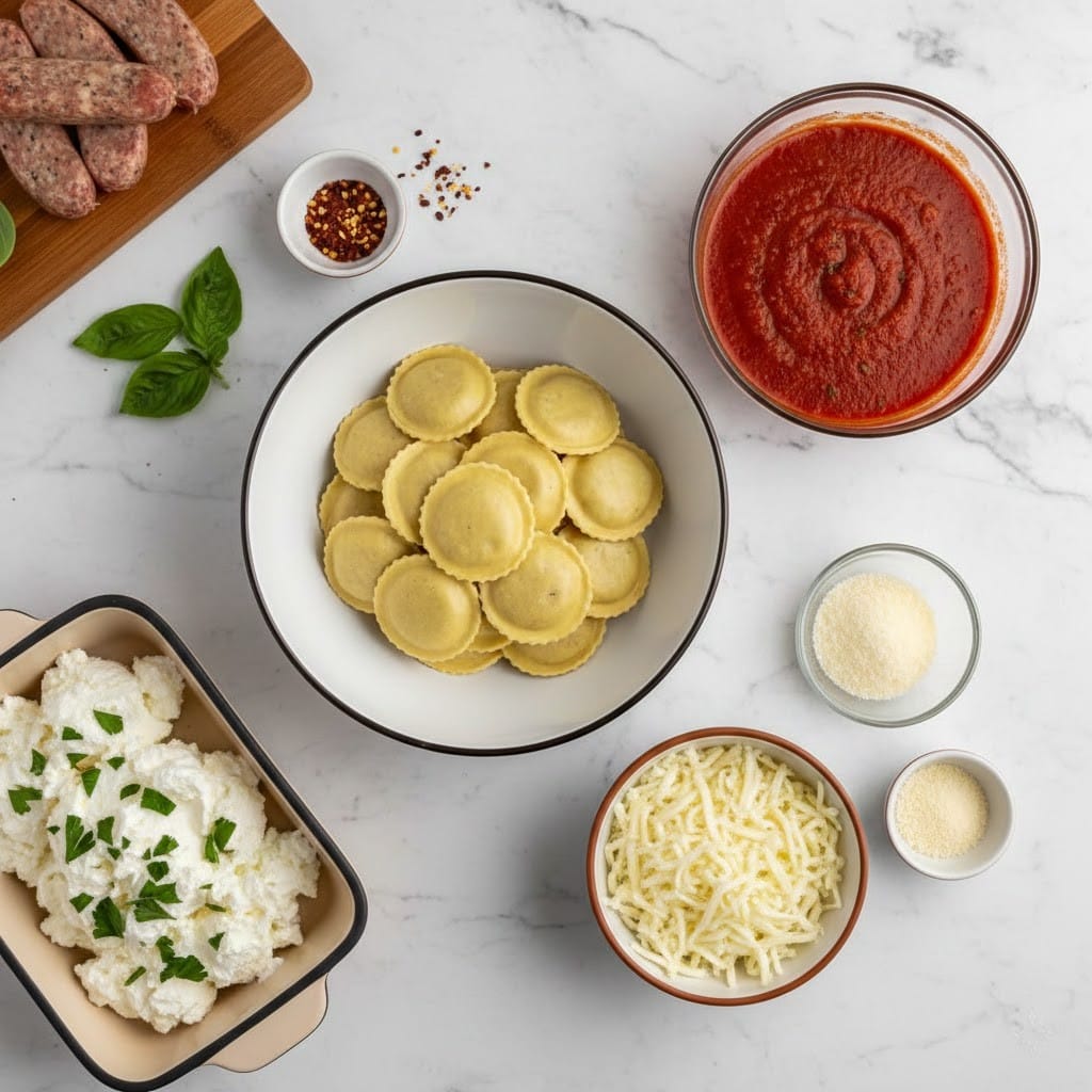 Secret Crockpot Ravioli Lasagna for Families