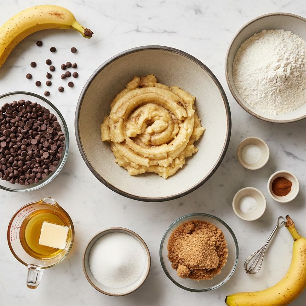 Super Moist Chocolate Chip Banana Bread