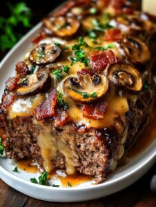 swiss bacon mushroom meatloaf for busy weeknights without the heavy carbs 0 20260220 012315