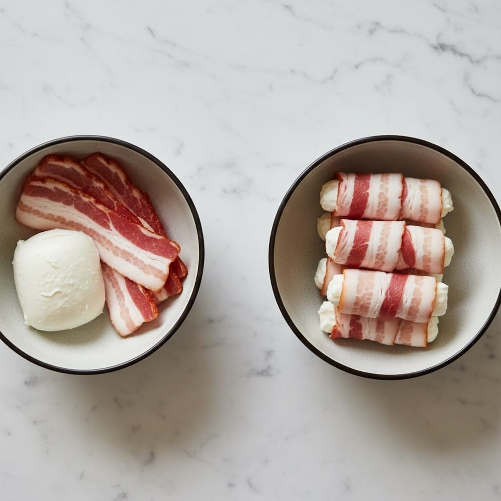 The 2-Ingredient Bacon Mozzarella Sticks for Carnivore Success (Without the Breading)