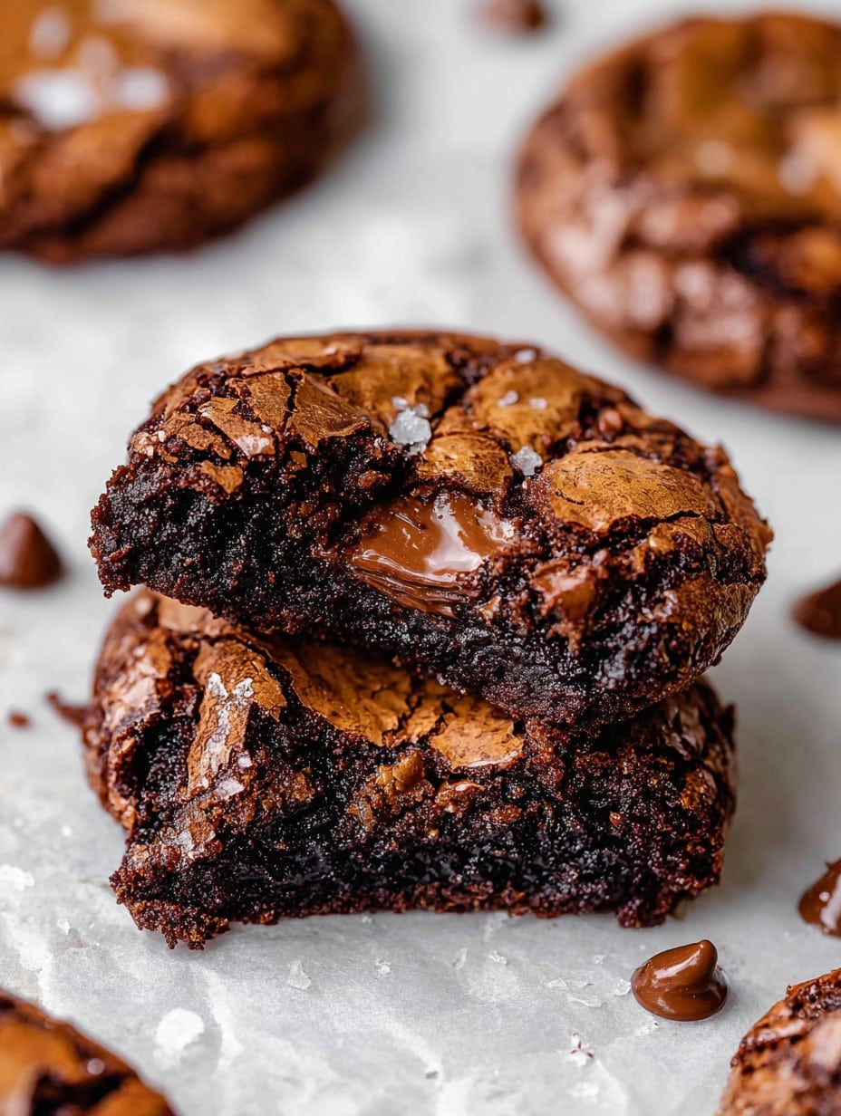 The BEST Fudgy Chewy Brookies