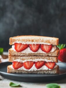 the fresh strawberry sandwich recipe for a vibrant picnic with a mystery cream filling 0 20260221 003658