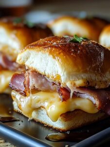 the glazed ham and cheese sliders with the secret ingredient your guests will beg for 0 20260220 013124