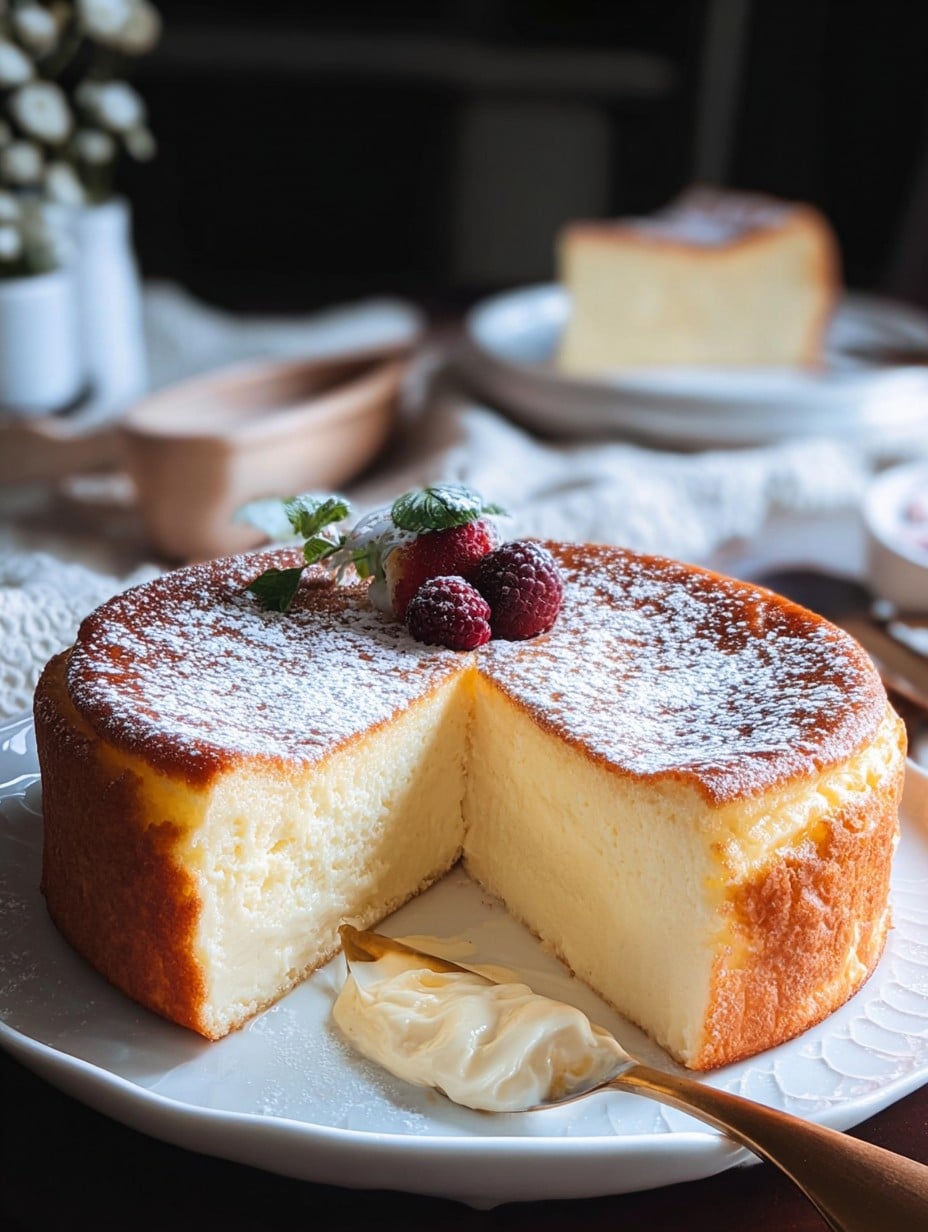 3 Ingredient Creamy Yogurt Cake