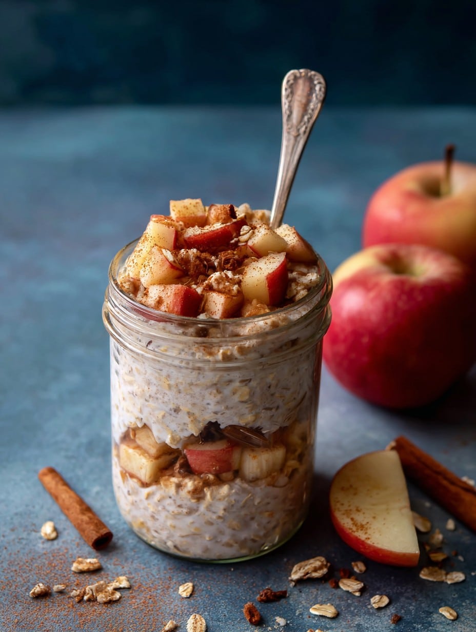 Apple Cinnamon Overnight Oats