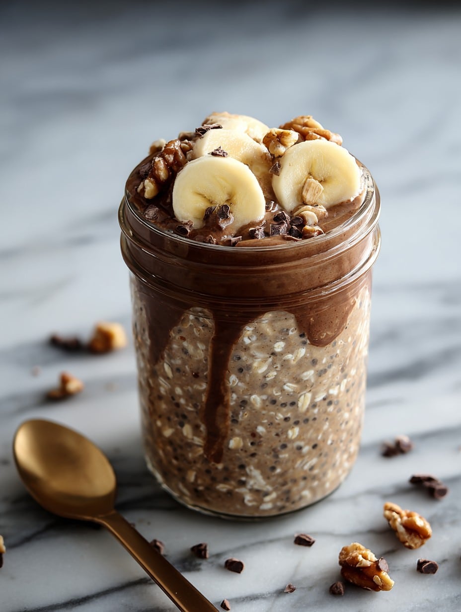 Chunky Monkey Overnight Oats