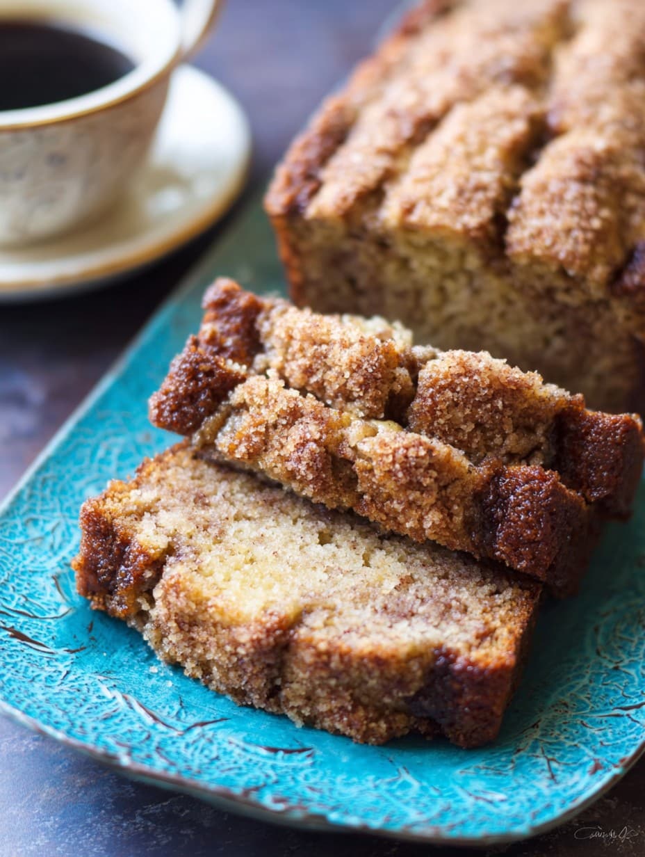 Coffee Cake Banana Bread