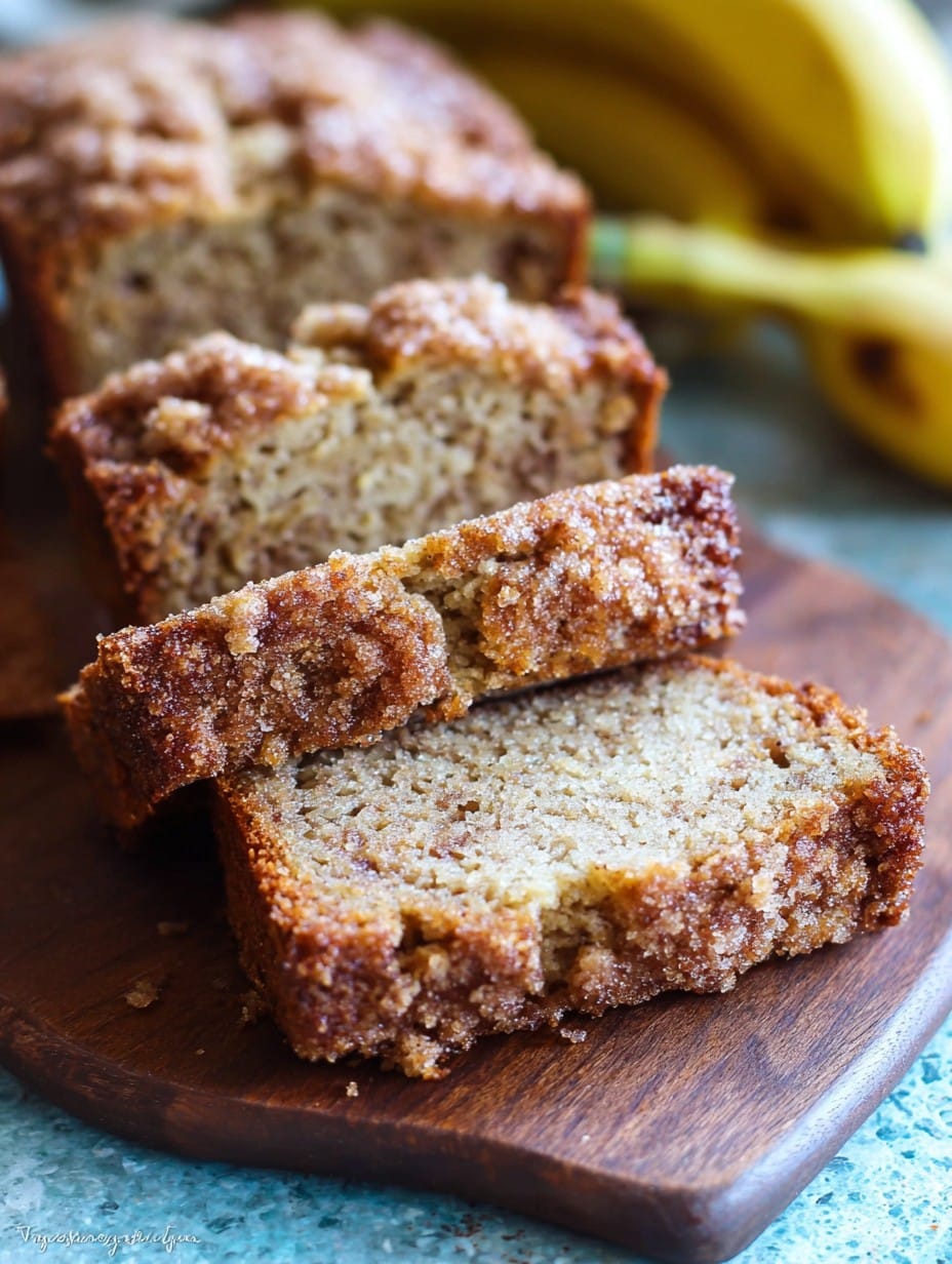 Coffee Cake Banana Bread