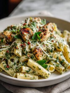 creamy pesto chicken pasta 0 20260304 024529