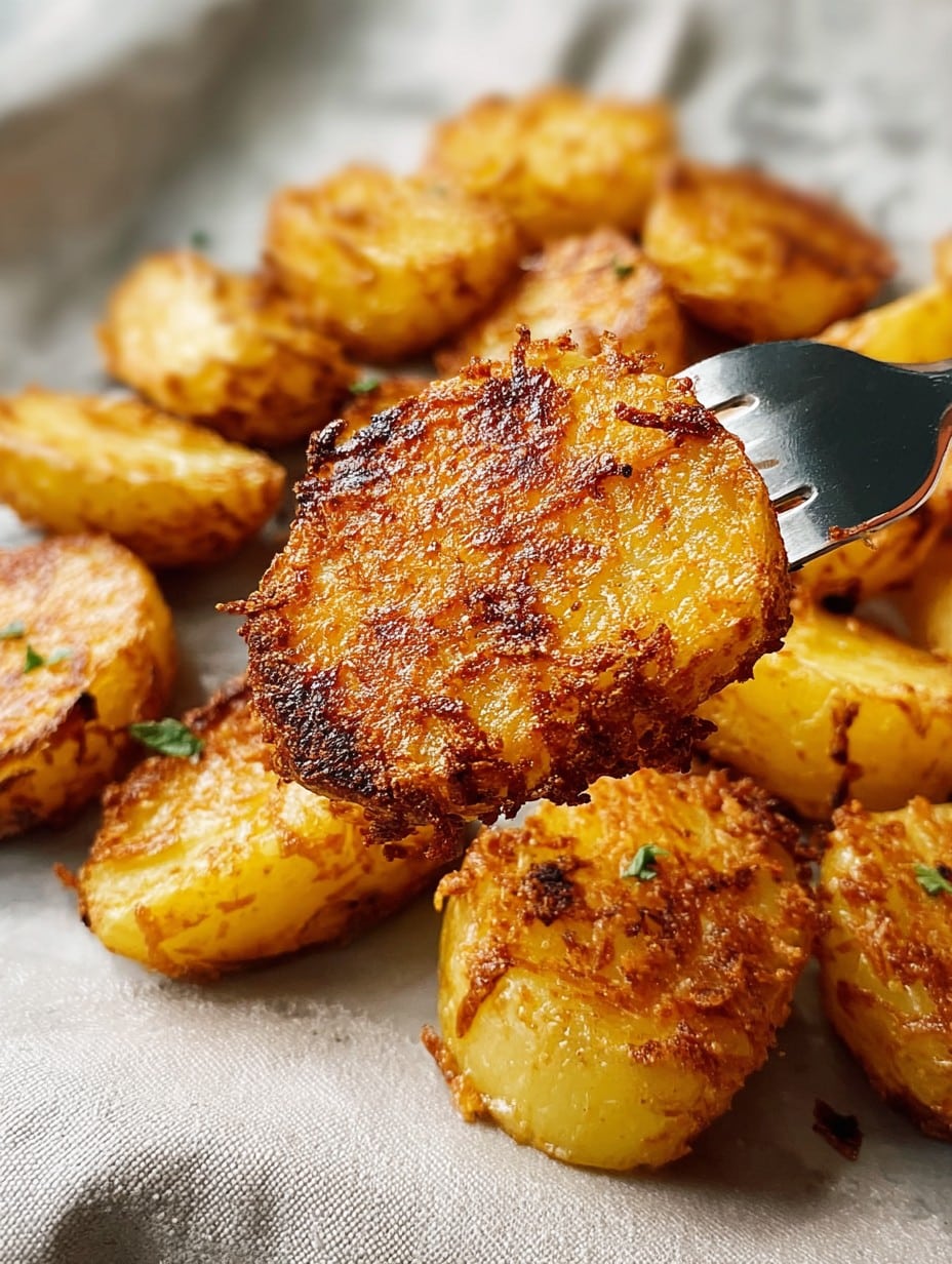 Crispy Parmesan Potatoes