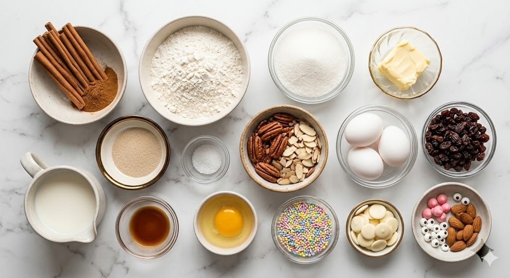 Easter Bunny Cinnamon Rolls
