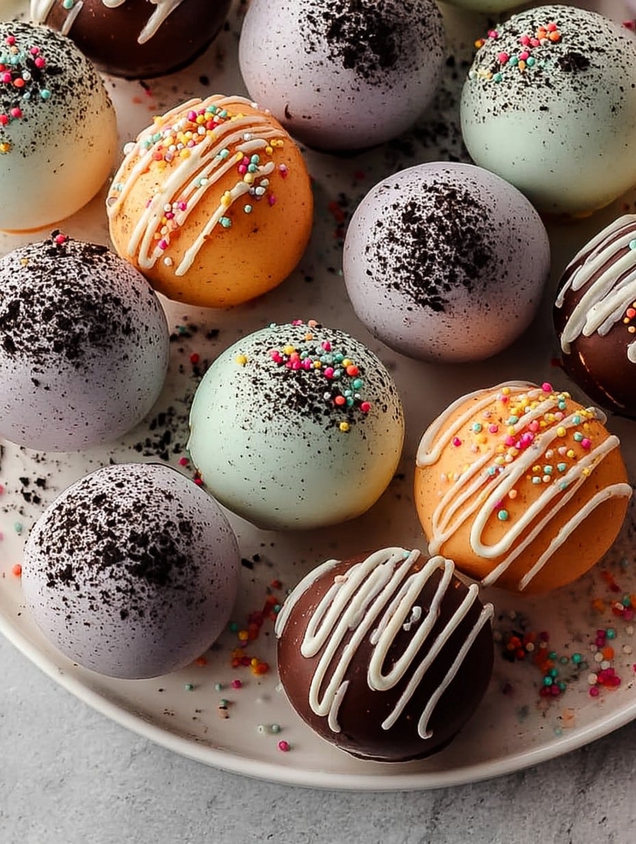 Easter Egg Oreo Balls