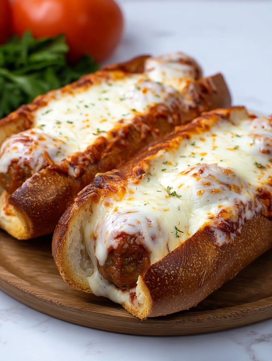 Easy Cheesy Meatball Subs Recipe