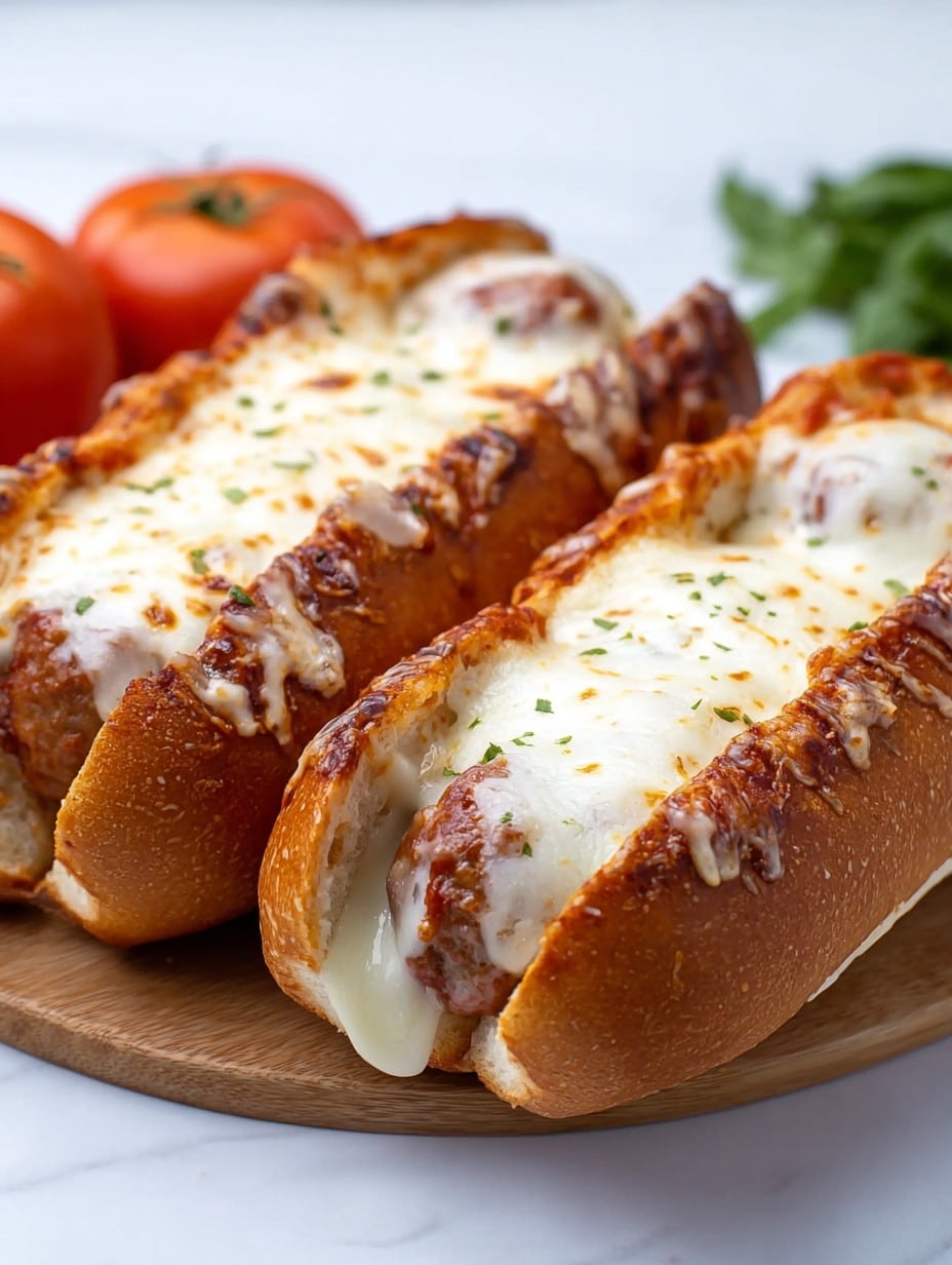 Easy Cheesy Meatball Subs Recipe