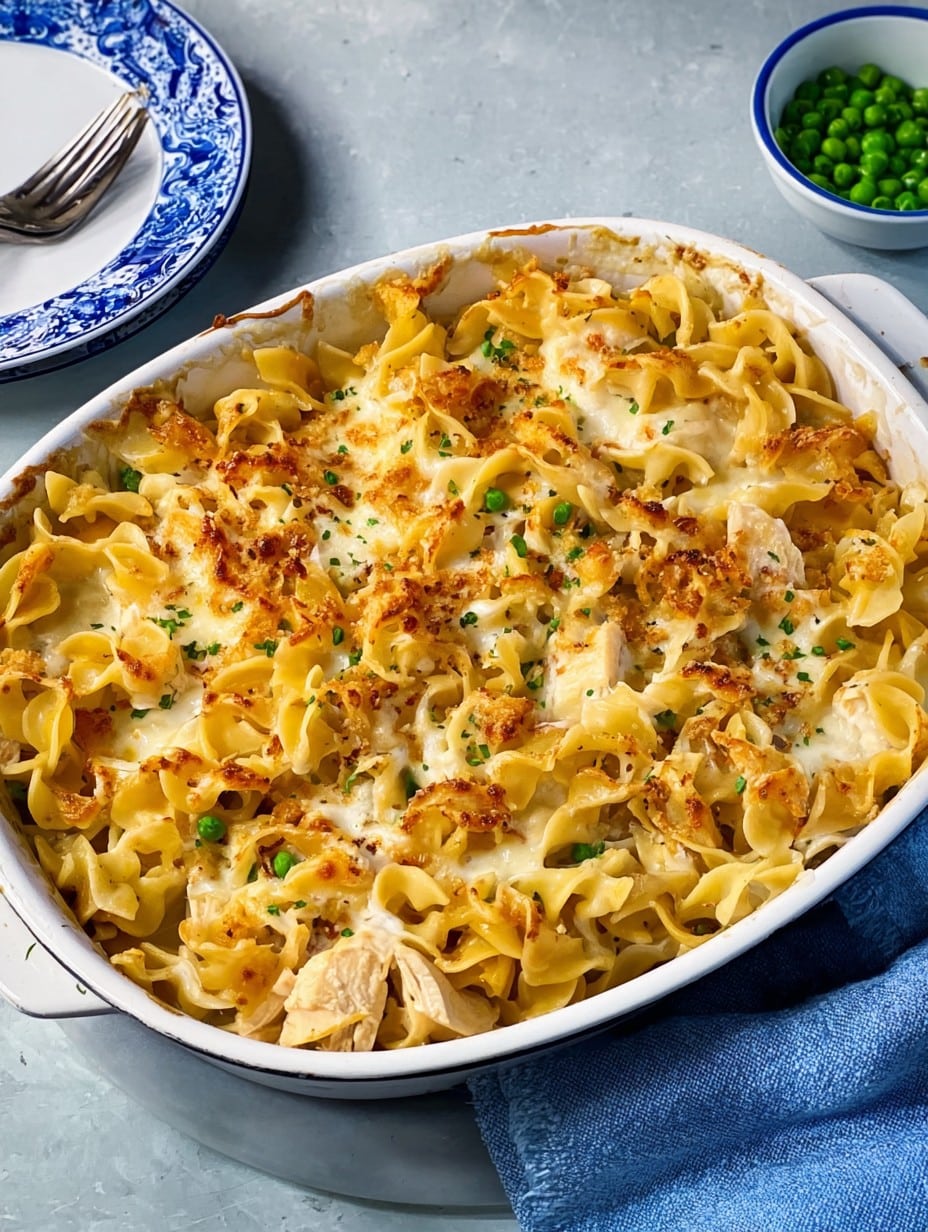 Easy Chicken Noodle Casserole