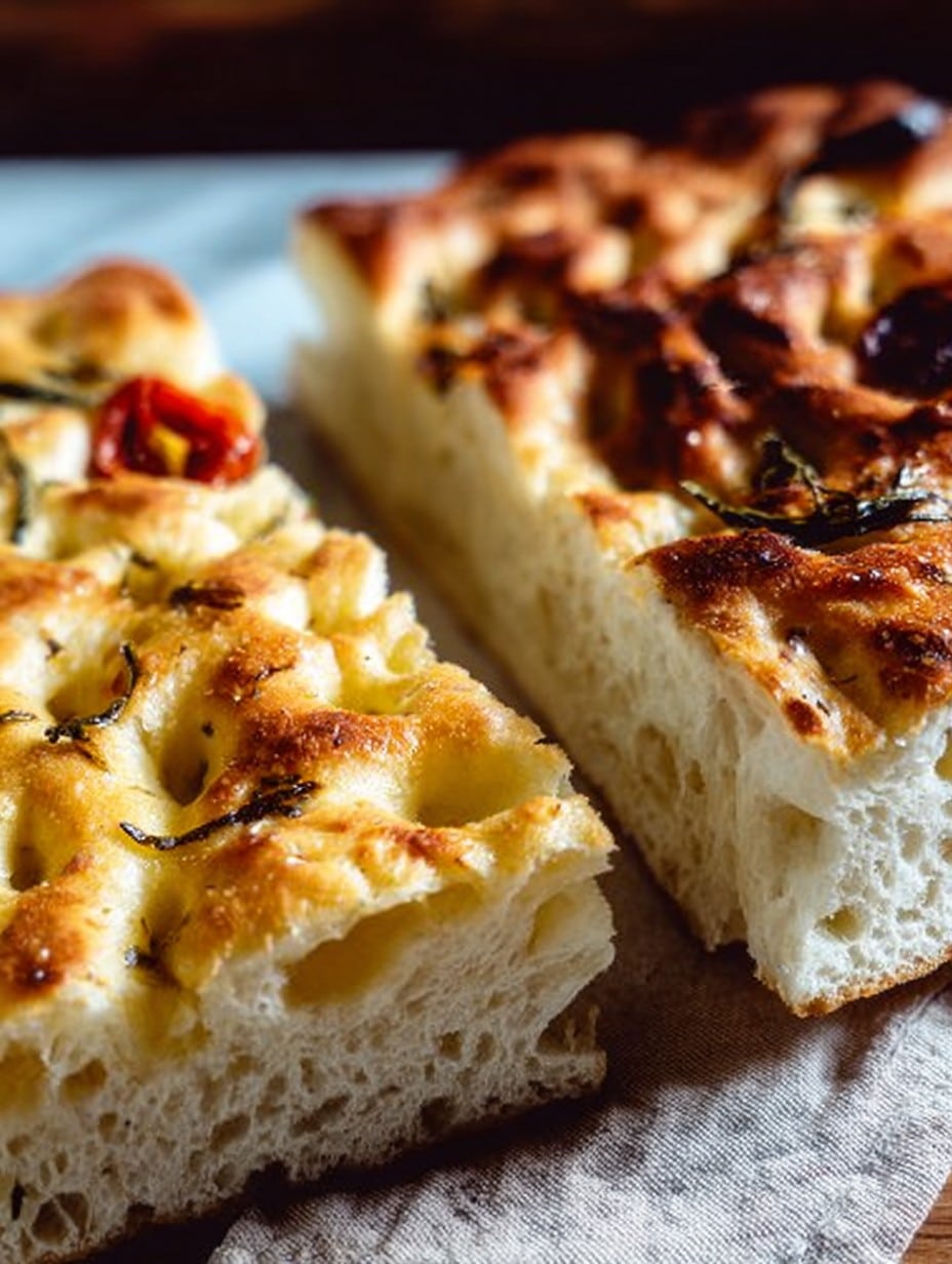 Easy Sourdough Focaccia Bread Recipe