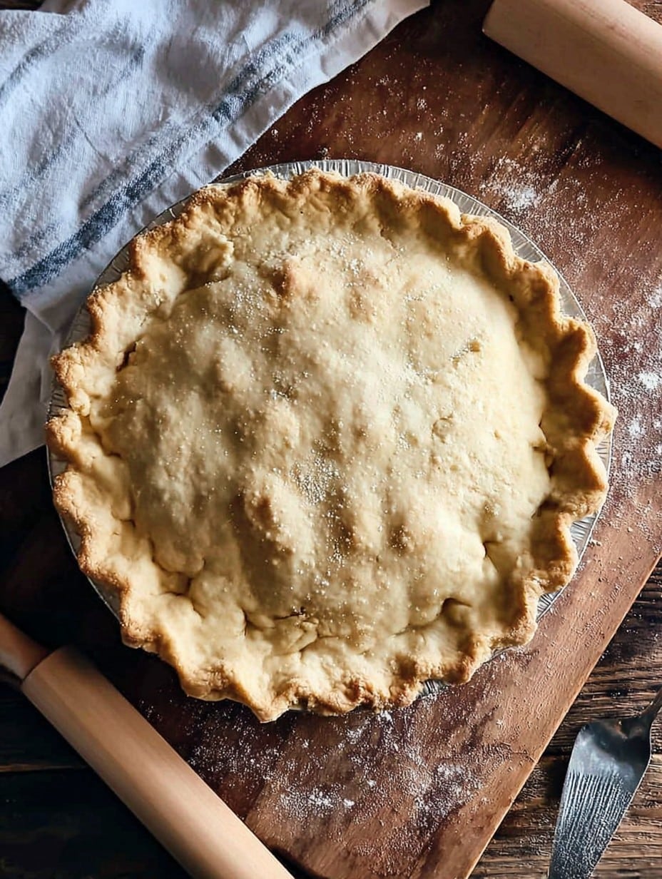 Flaky Sourdough Pie Crust