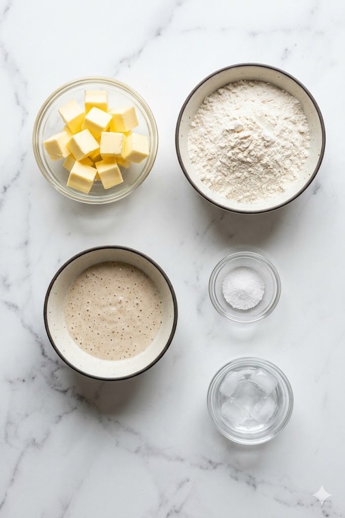 Flaky Sourdough Pie Crust