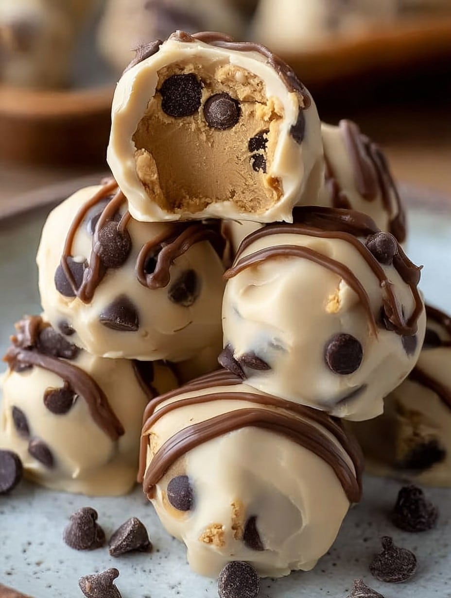 Frozen Greek Yogurt Peanut Butter Bites
