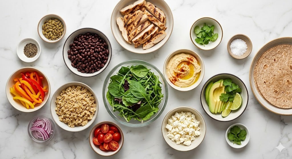 Healthy Protein Packed Wrap