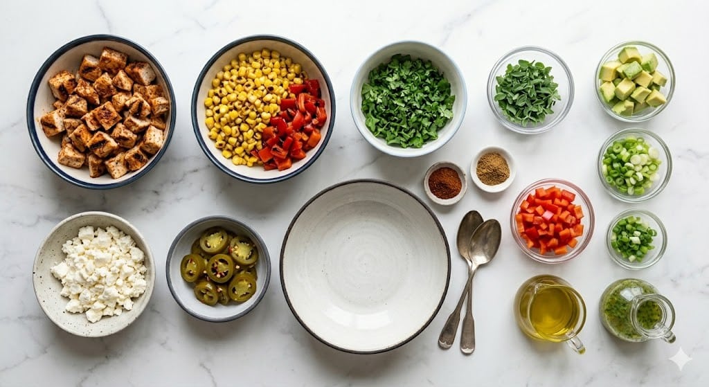 High Protein Southwest Chicken Bowls