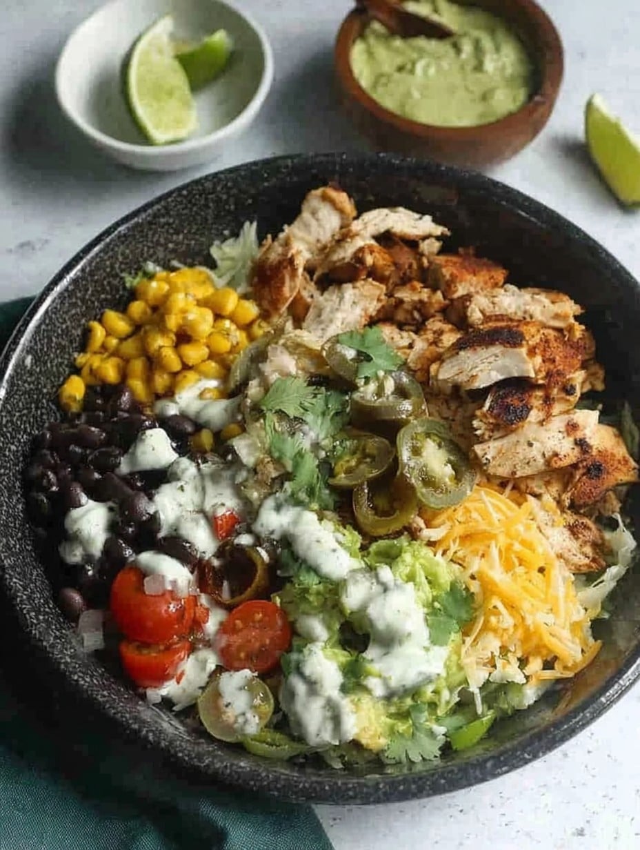 High Protein Southwest Chicken Bowls