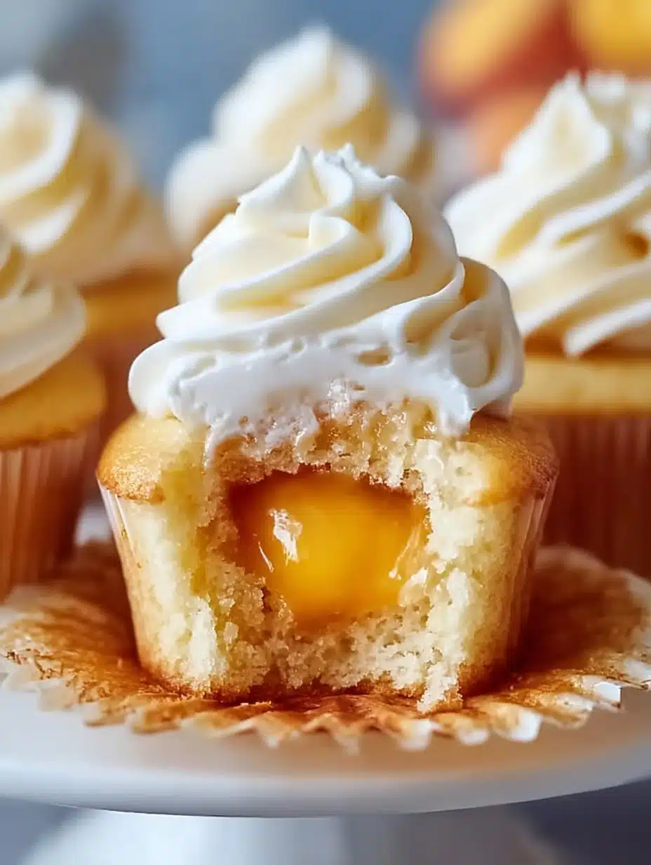 Honey Peach Cream Cheese Cupcakes That Scream Summer Delight