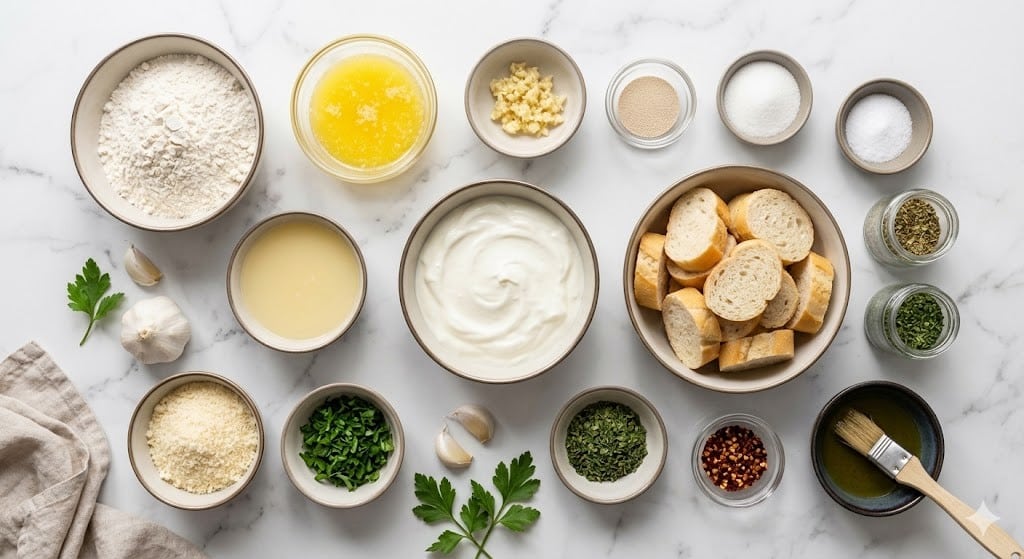 Irresistible Greek Yogurt Garlic Bread