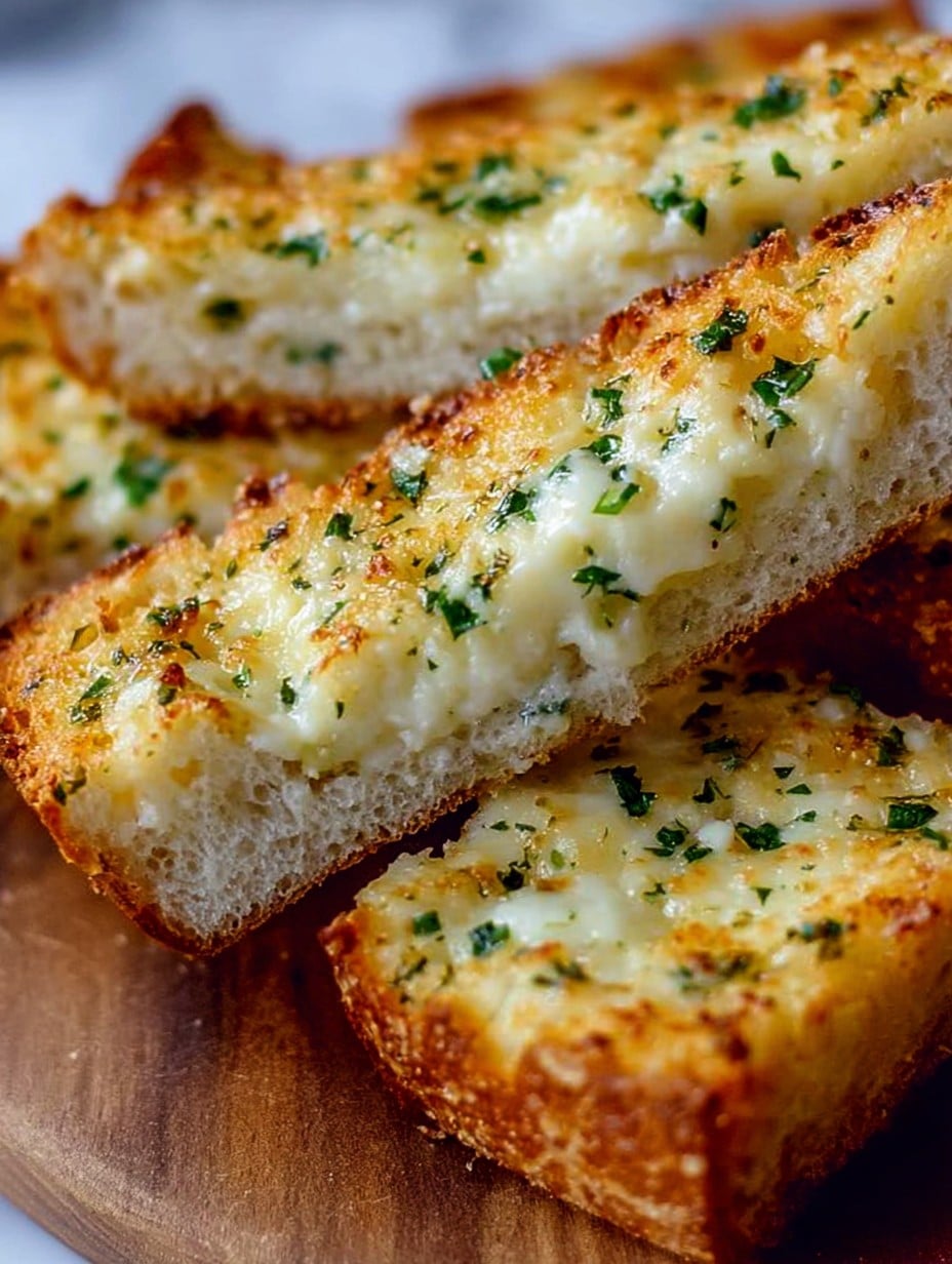 Irresistible Greek Yogurt Garlic Bread