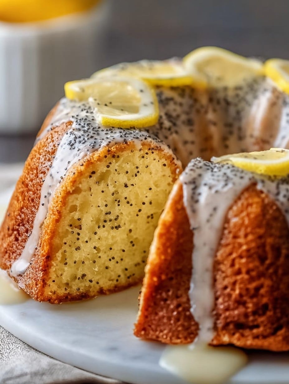 Lemon Poppy Seed Cake