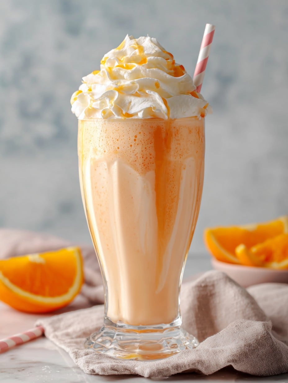 Orange Creamsicle Milkshake