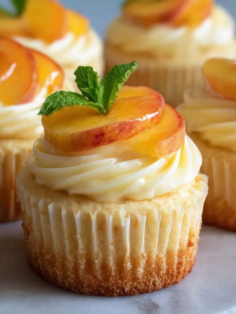 peach honey cheesecake cupcakes creamy fruity and naturally sweet mini desserts 0 20260322 184905