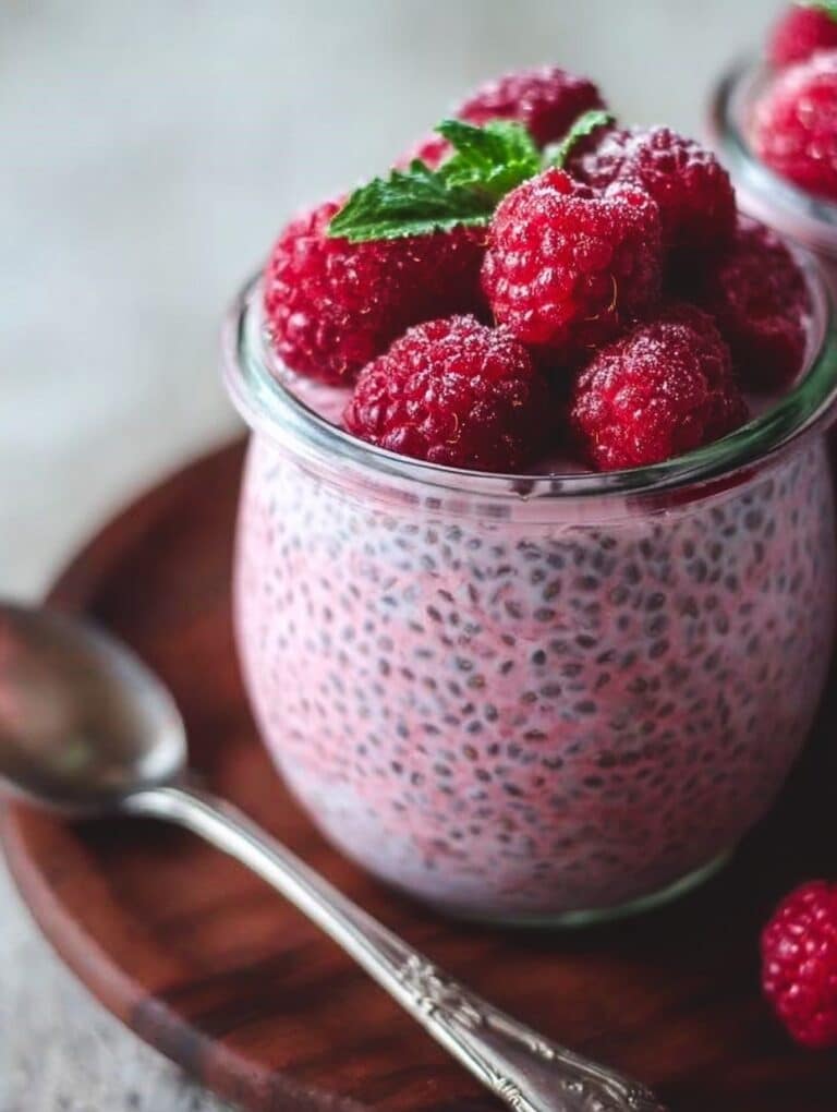 raspberry chia pudding sweetened with maple syrup 0 20260319 011435