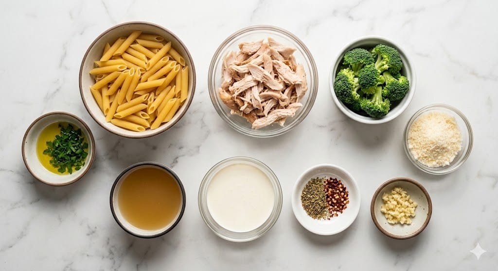 Rotisserie Chicken Broccoli Pasta