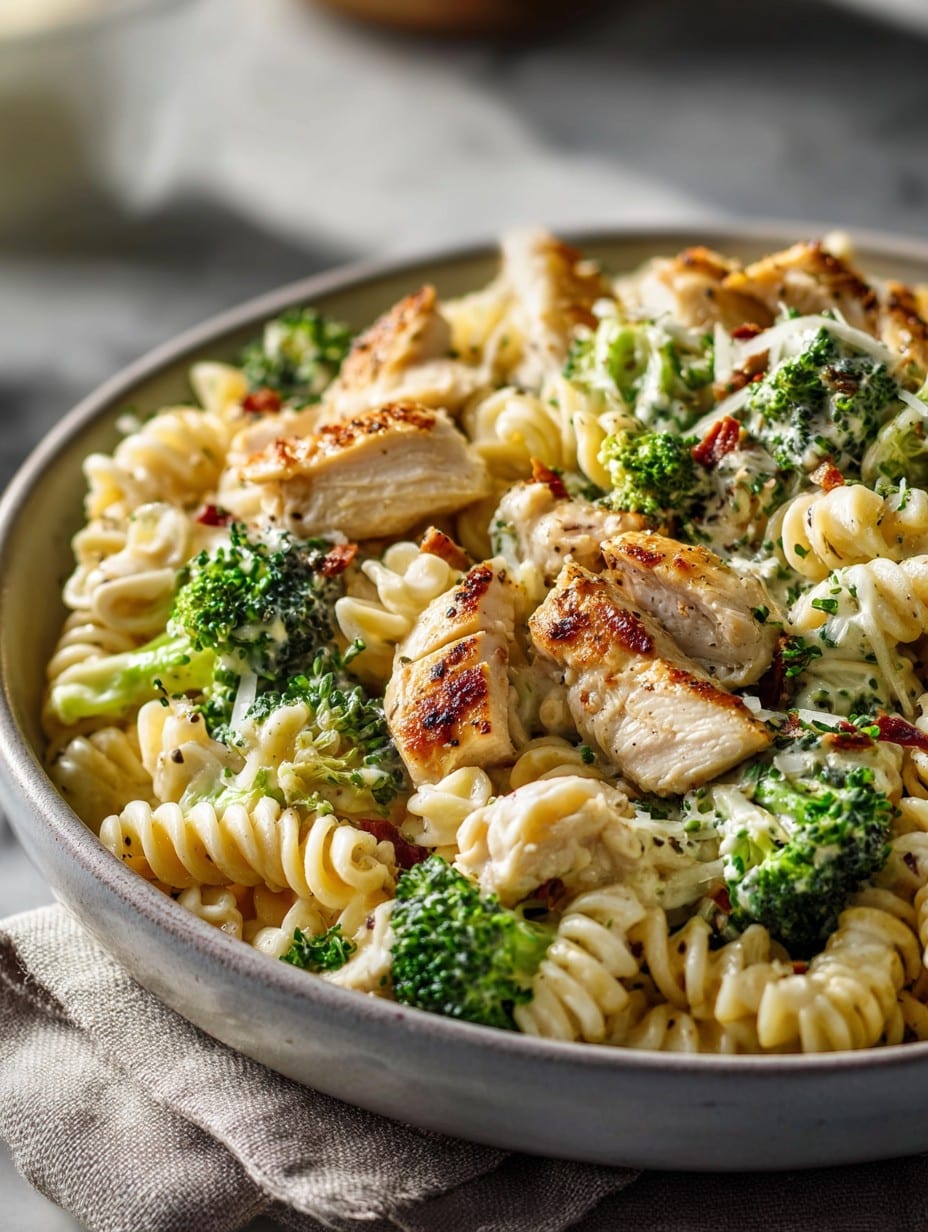 Rotisserie Chicken Broccoli Pasta