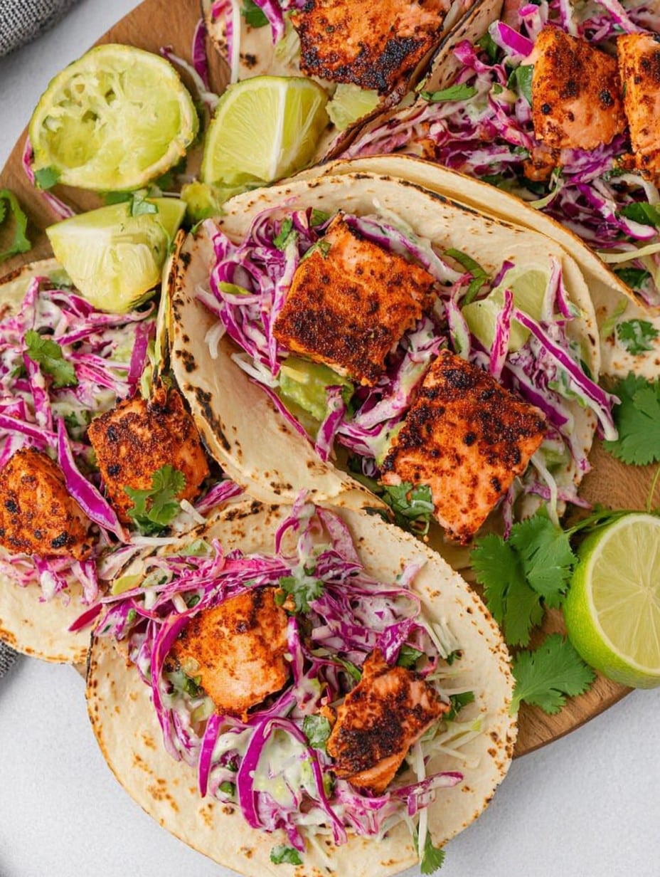 Salmon Tacos