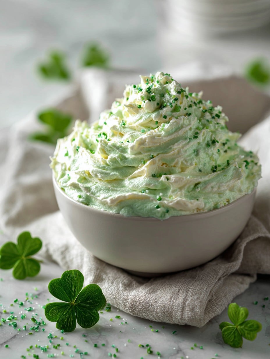 Shamrock Cheesecake Fluff