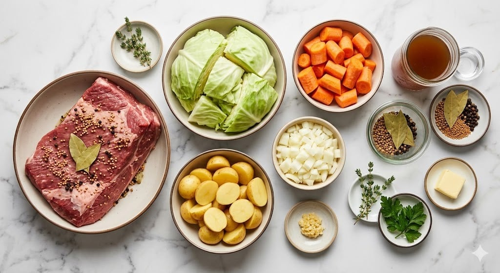 Slow Cooker Corned Beef and Cabbage