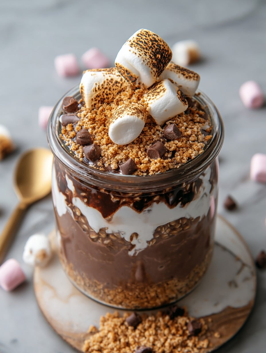 S’mores Overnight Oats