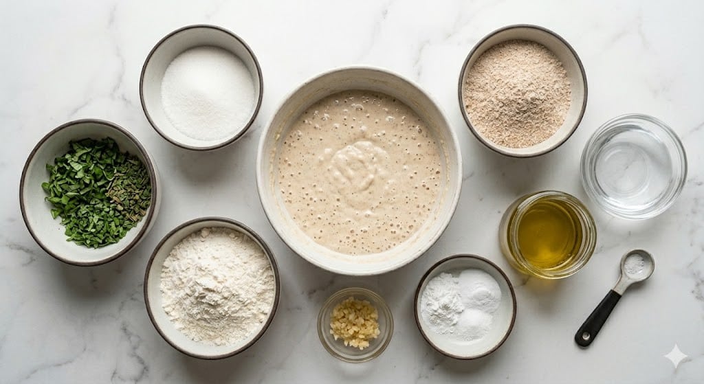 Sourdough Discard Pizza Dough (no yeast)
