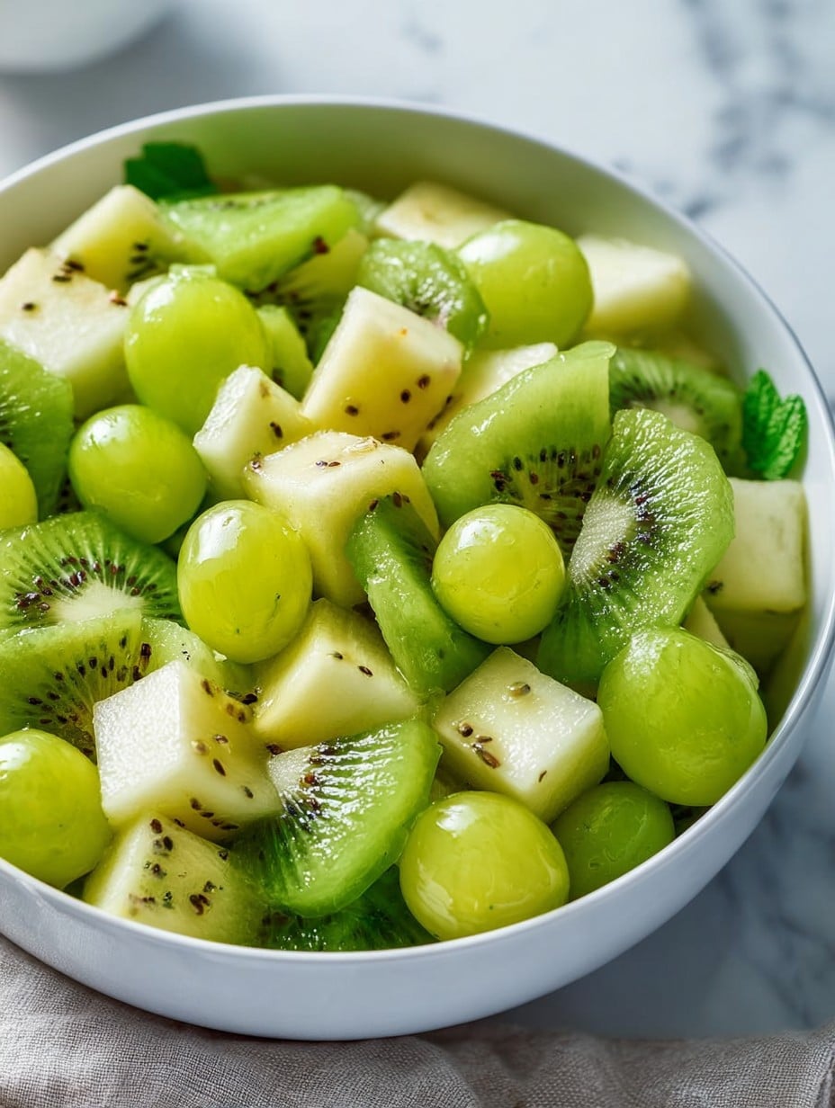 St. Patrick’s Day Green Fruit Salad