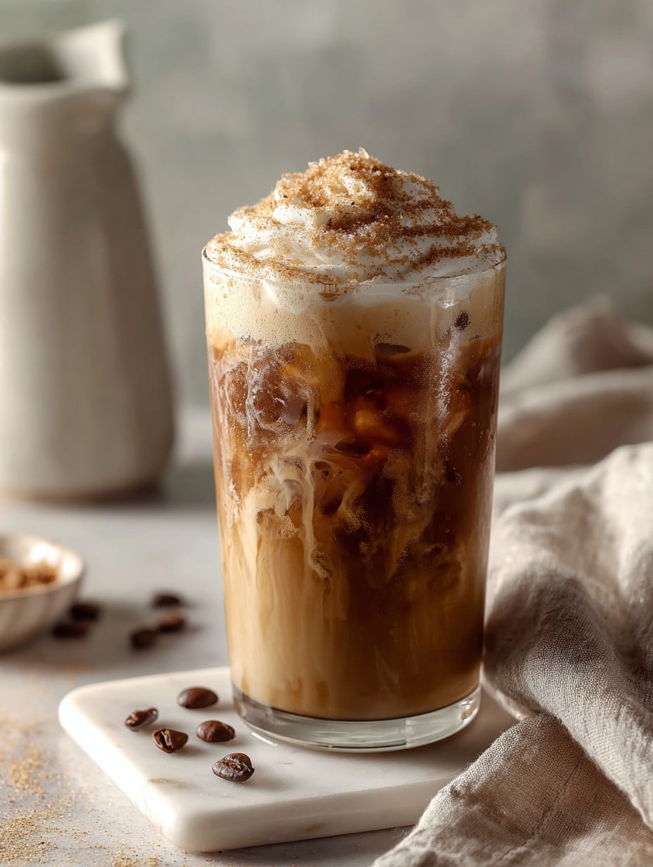 Starbucks-Inspired Iced Brown Sugar Oatmilk Shaken Espresso