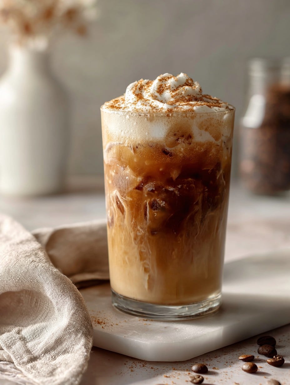 Starbucks-Inspired Iced Brown Sugar Oatmilk Shaken Espresso