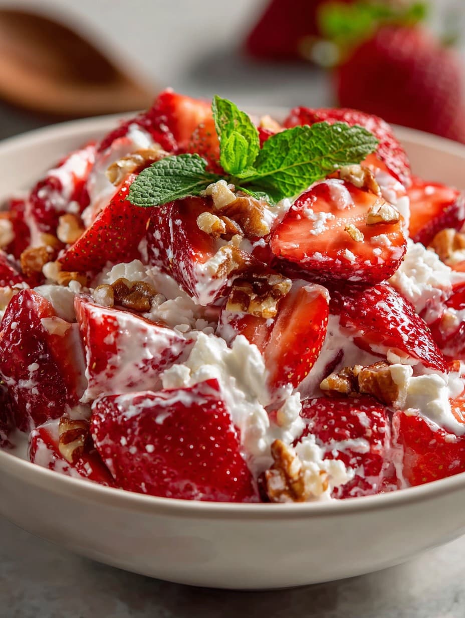 Strawberry Crackle Salad