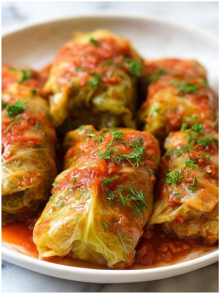 these easy old fashioned cabbage rolls are so tasty and ultra comforting cabbage leaves are stuffed 0 20260331 112200