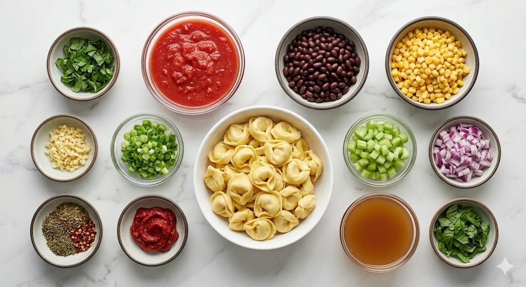 Tomato Tortellini Soup